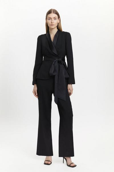 Petite Black Jumpsuits | Karen Millen UK