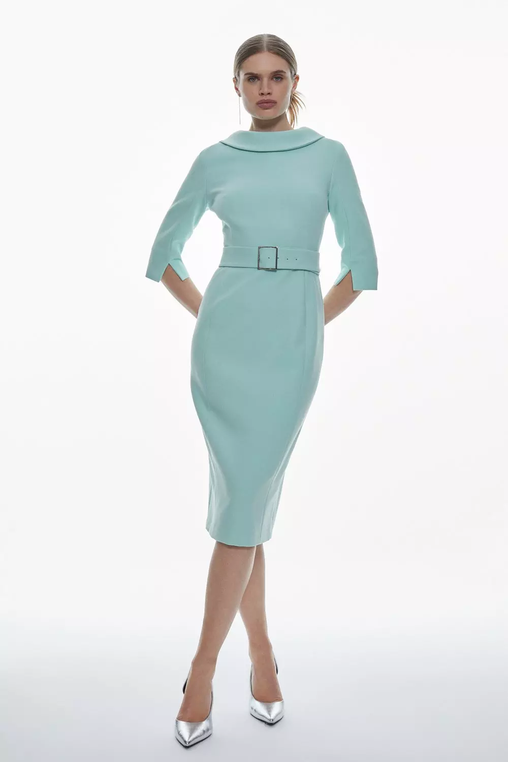 Turtleneck shop pencil dress