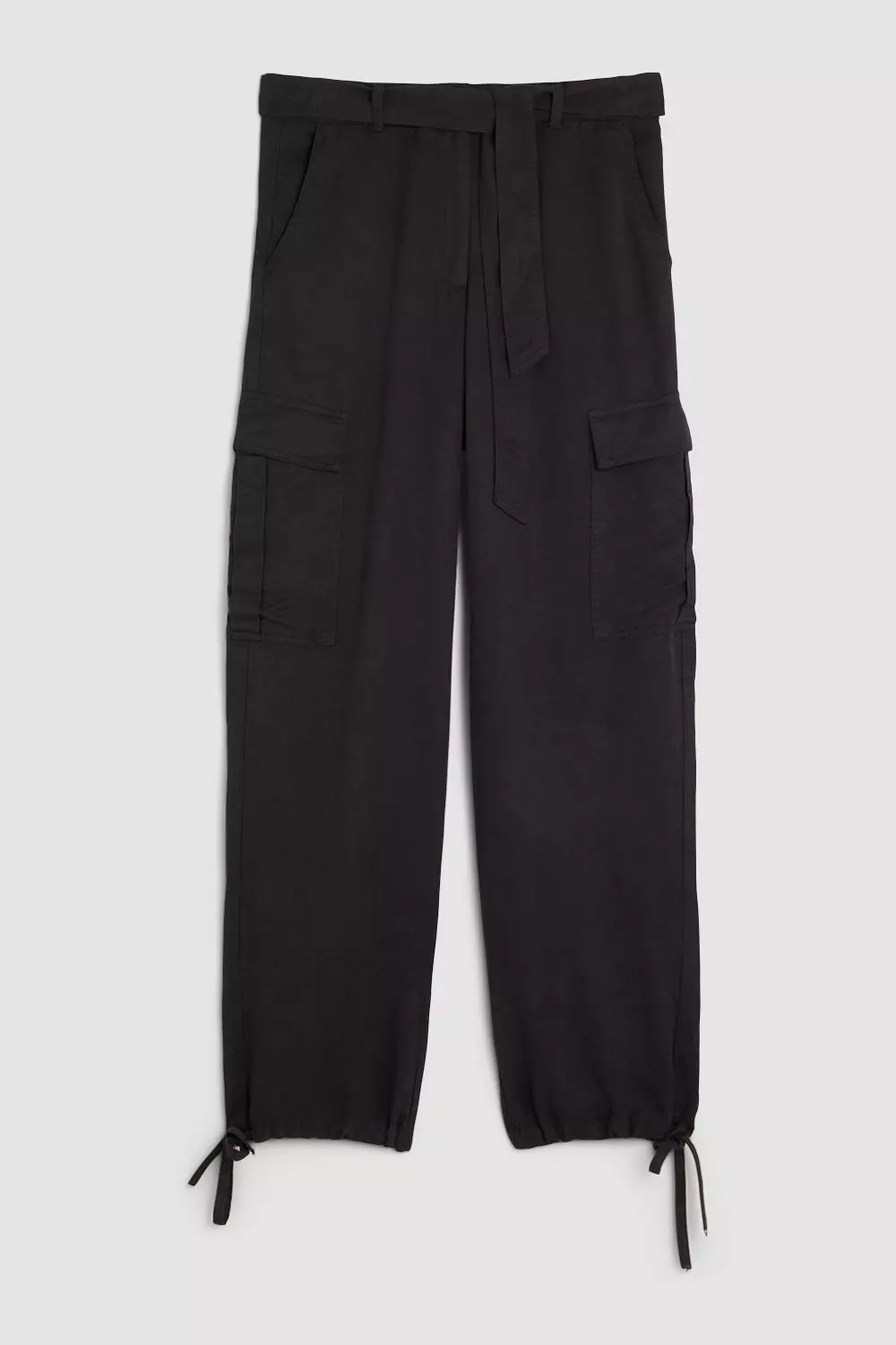 Belted Cargo Trousers