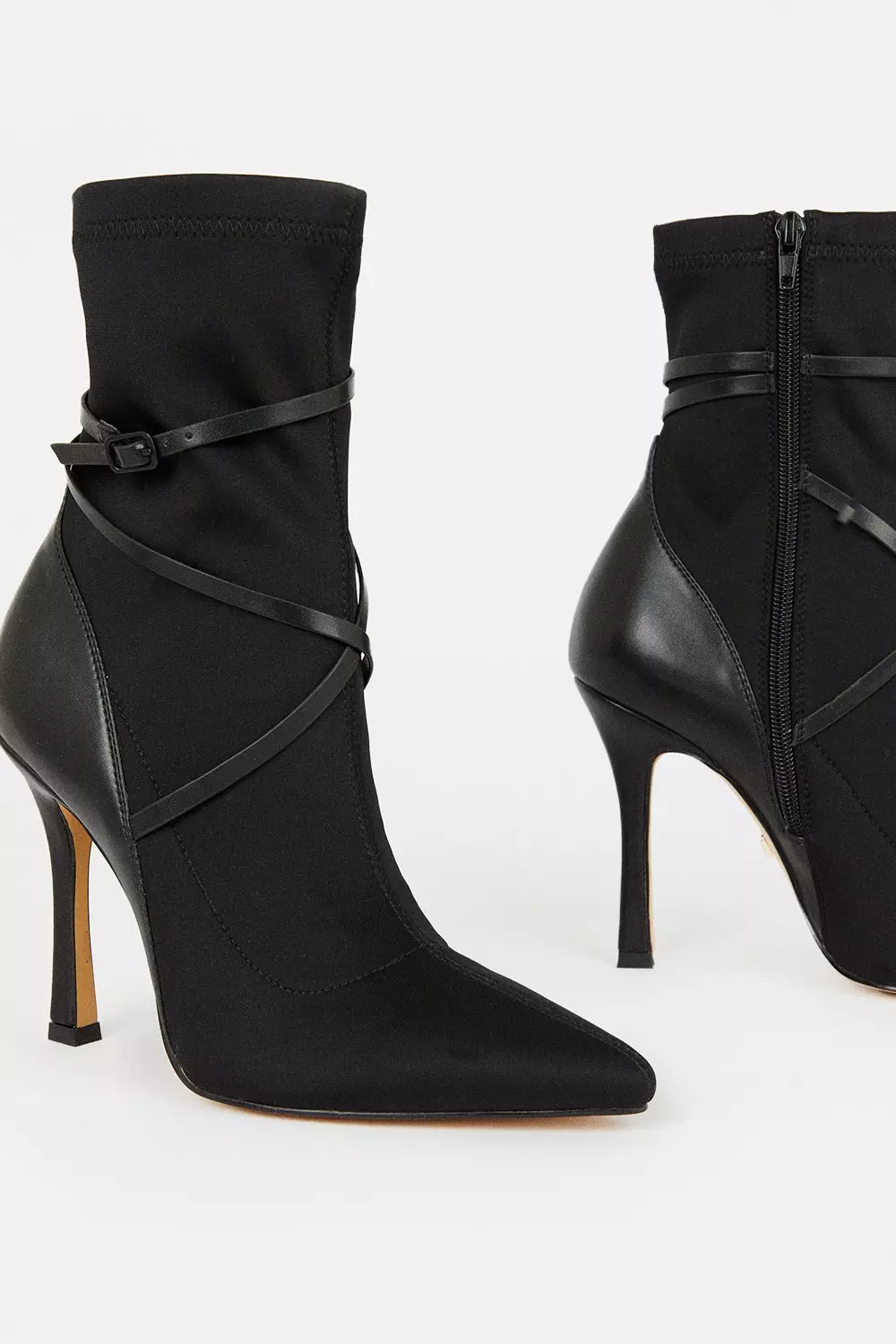 Karen millen neoprene shoe boot hotsell