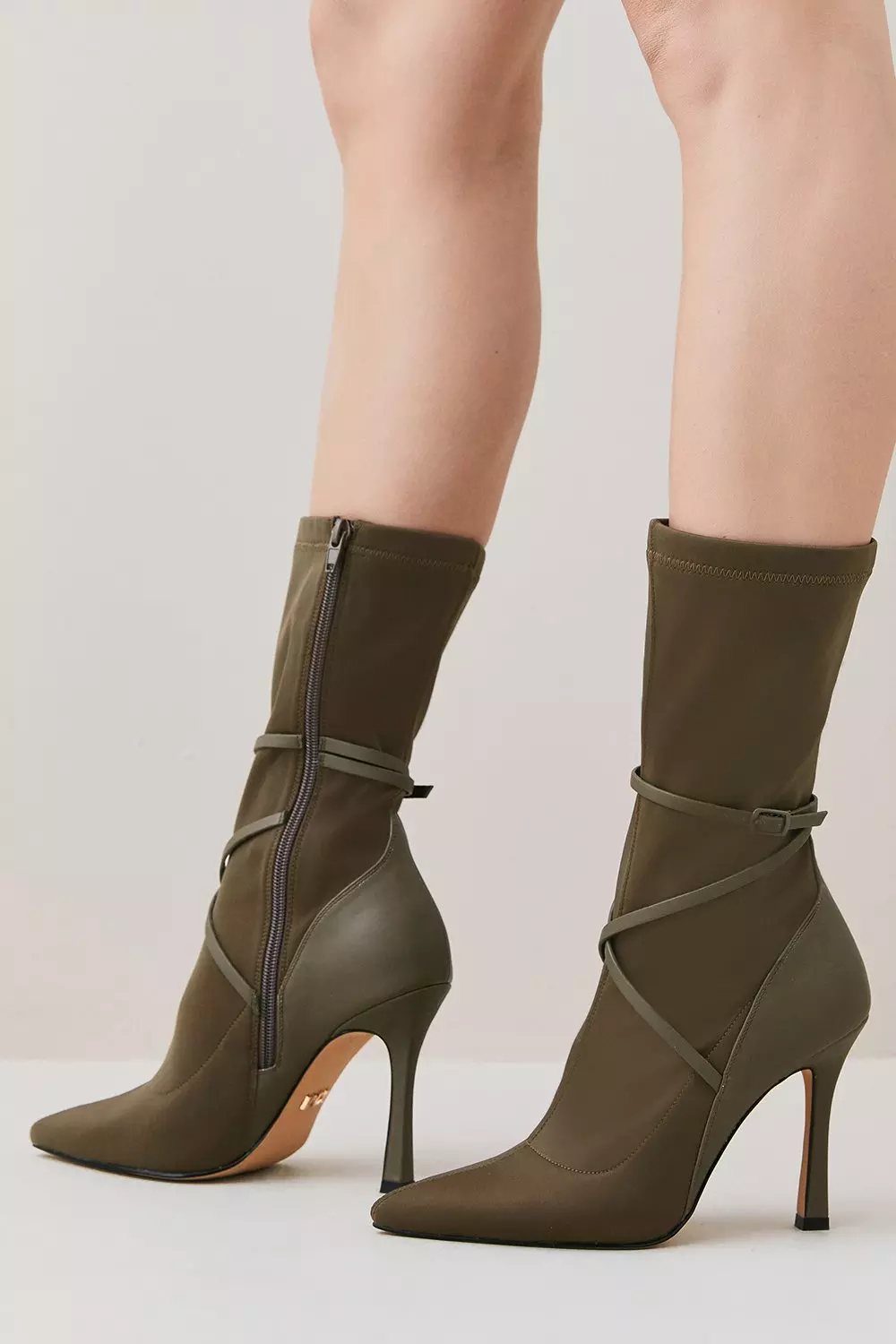 karen millen neoprene shoe boot