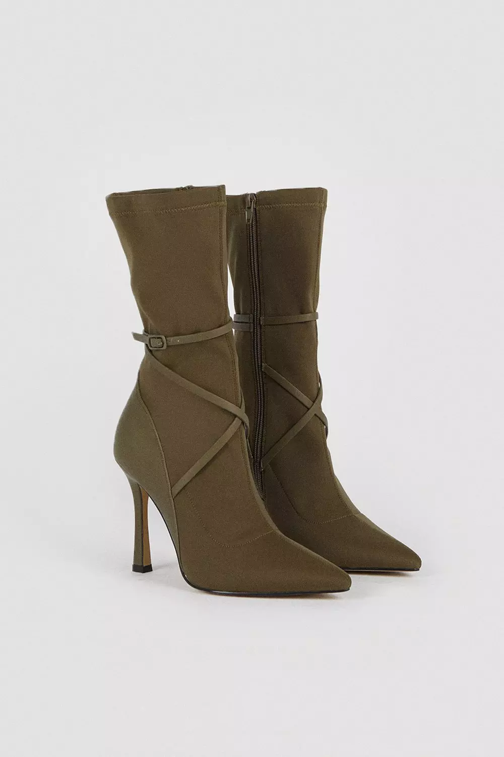 karen millen neoprene shoe boot