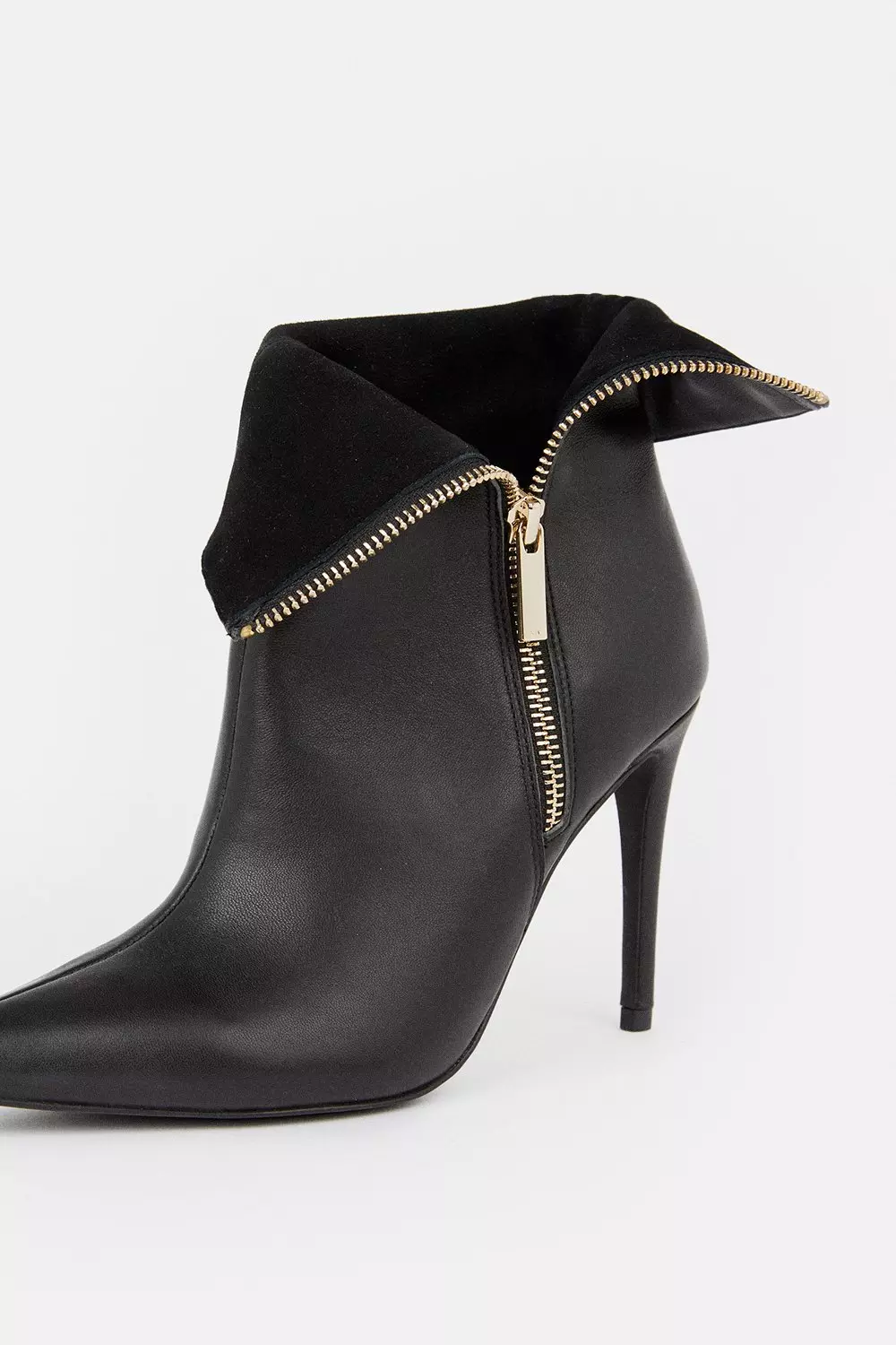 Karen millen 2025 kitten heel boots