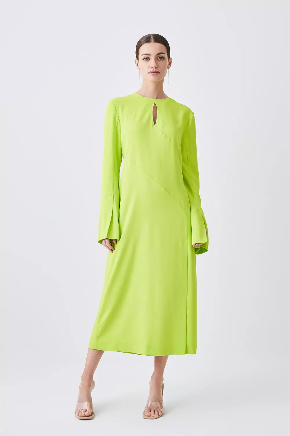 Lime long sleeve outlet dress