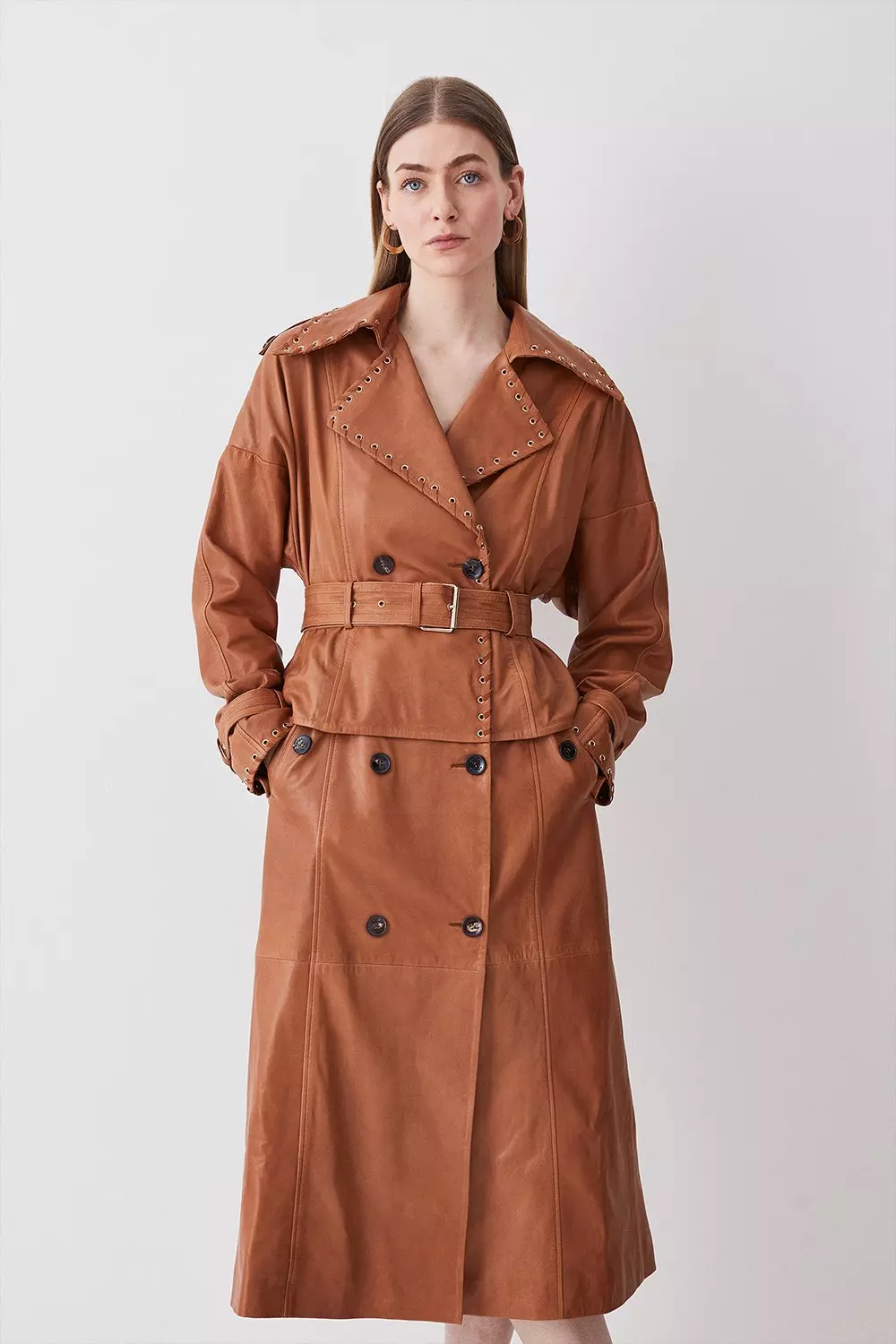 Karen millen classic hot sale trench coat