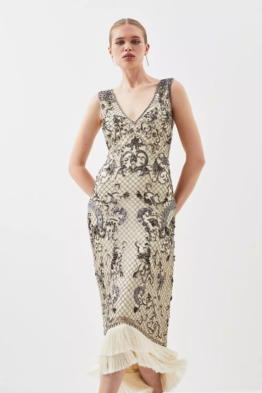 Pu snake print on sale dress