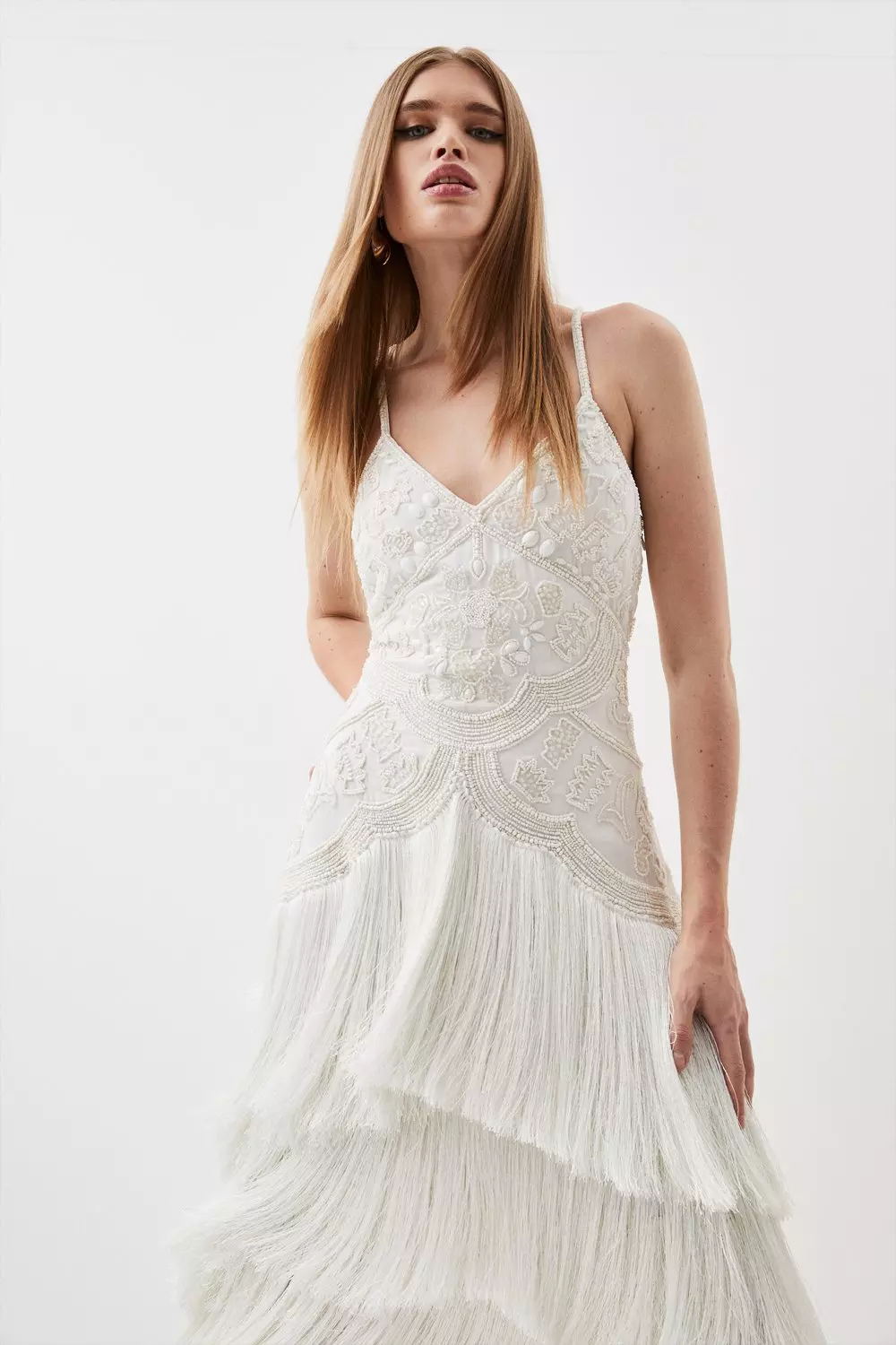 Aje caladium hotsell embellished gown