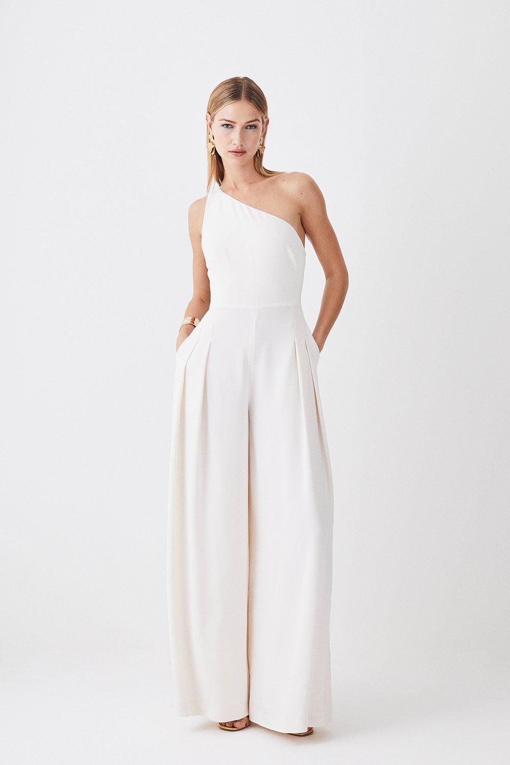 Karen millen white hot sale jumpsuit