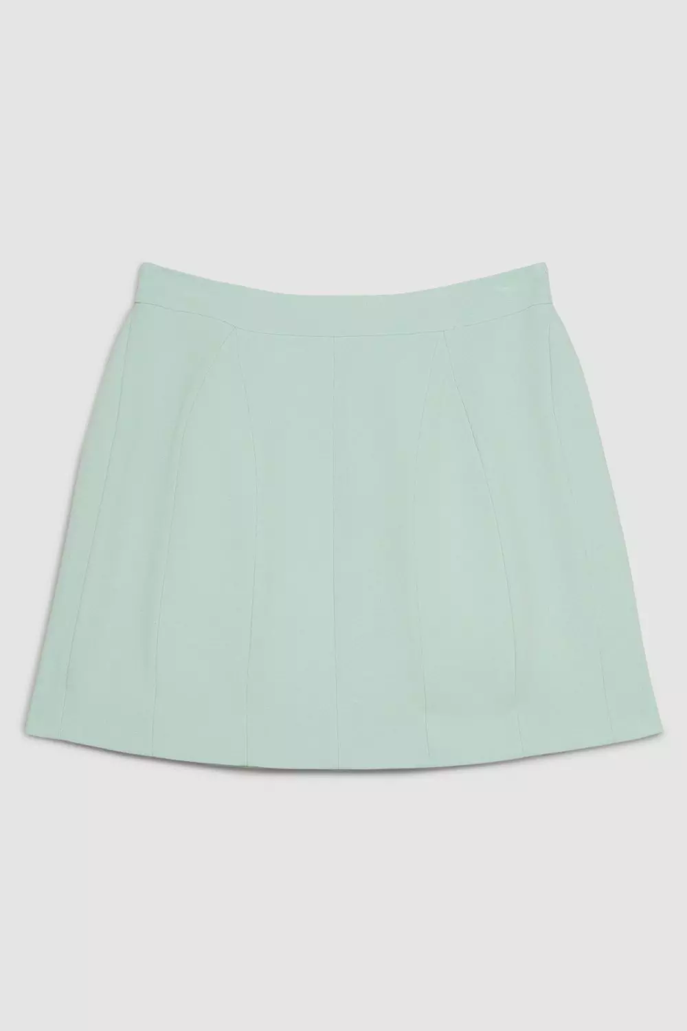 Compact Stretch Lantern Mini Skirt Karen Millen