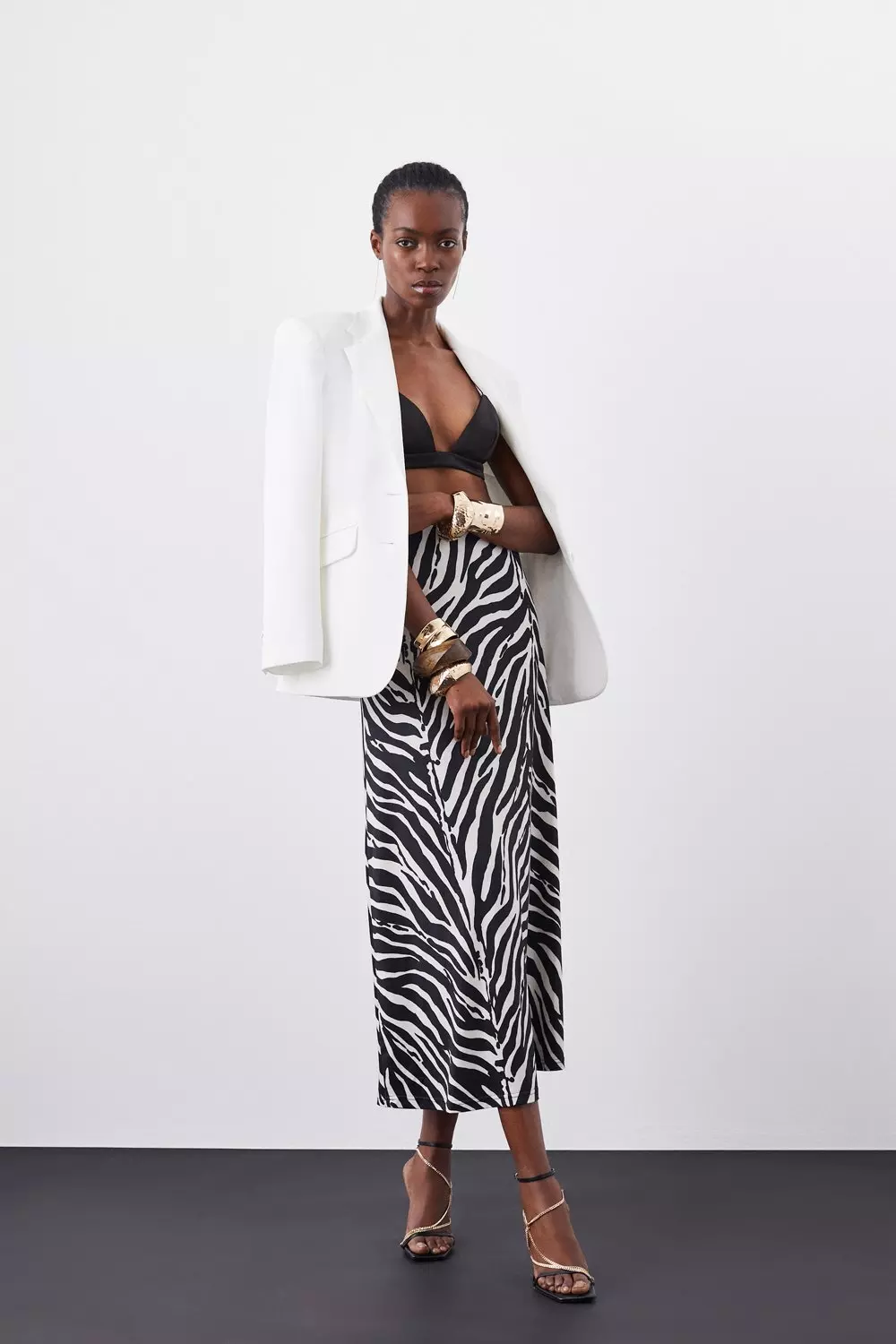 Zebra print hotsell skirt zara