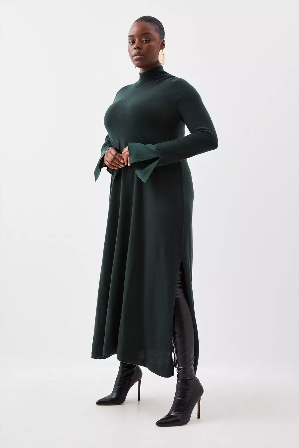 Merino wool shop maxi dress