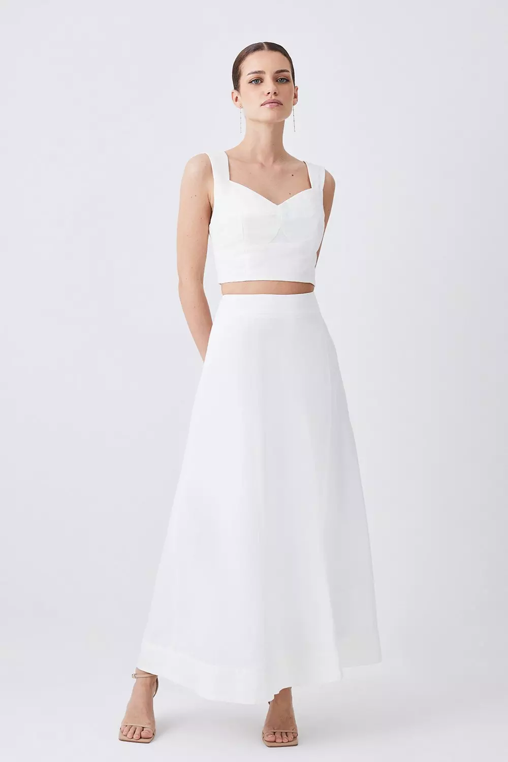 Formal skirt outlet midi