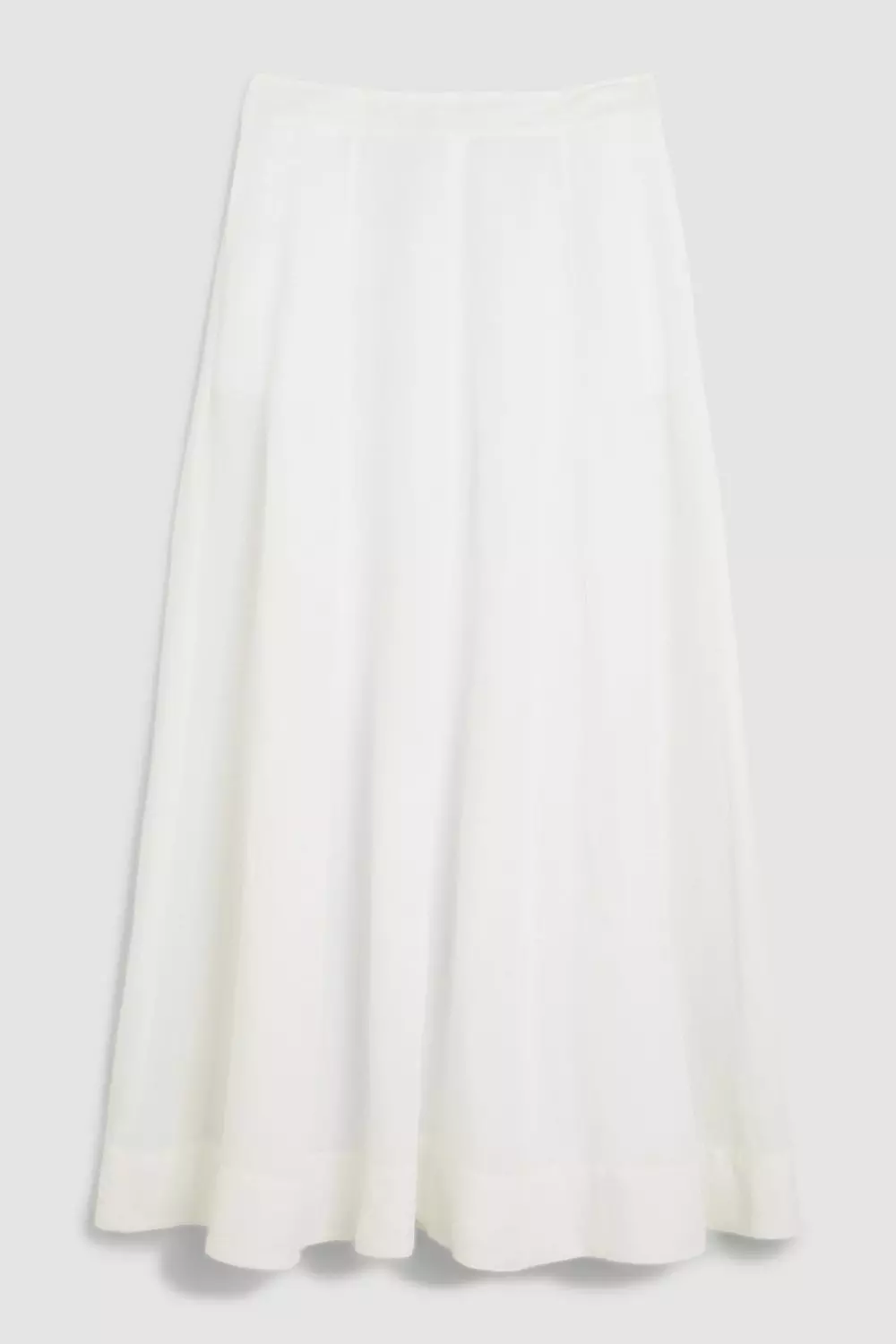 Karen millen white outlet pleated skirt