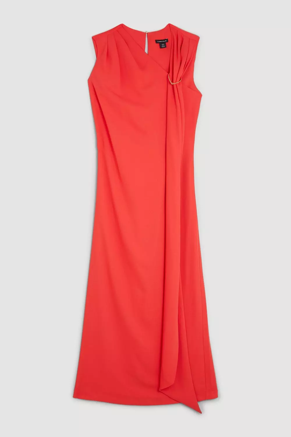 Karen millen hot sale slashed neckline dress