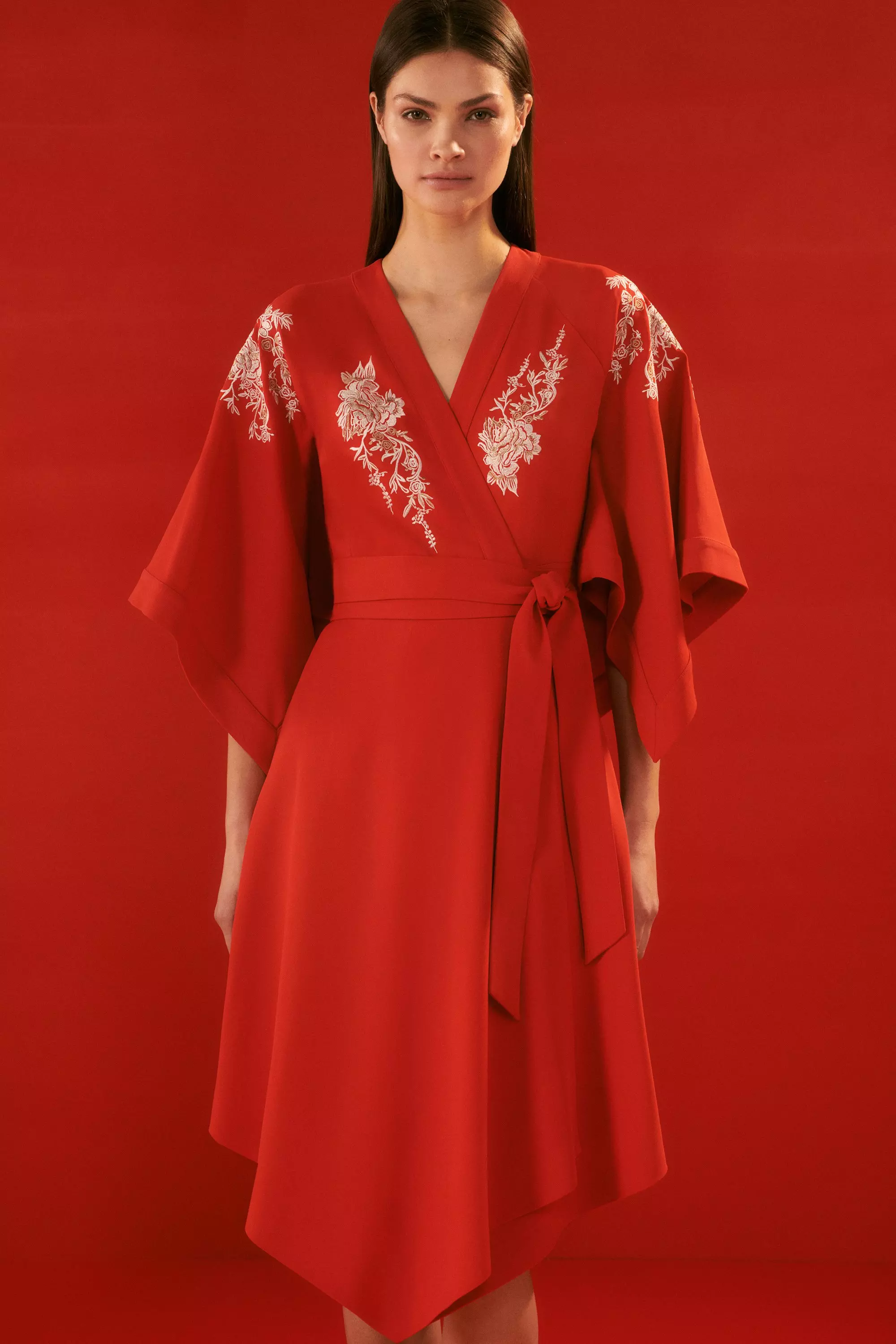 Kimono style clearance gown