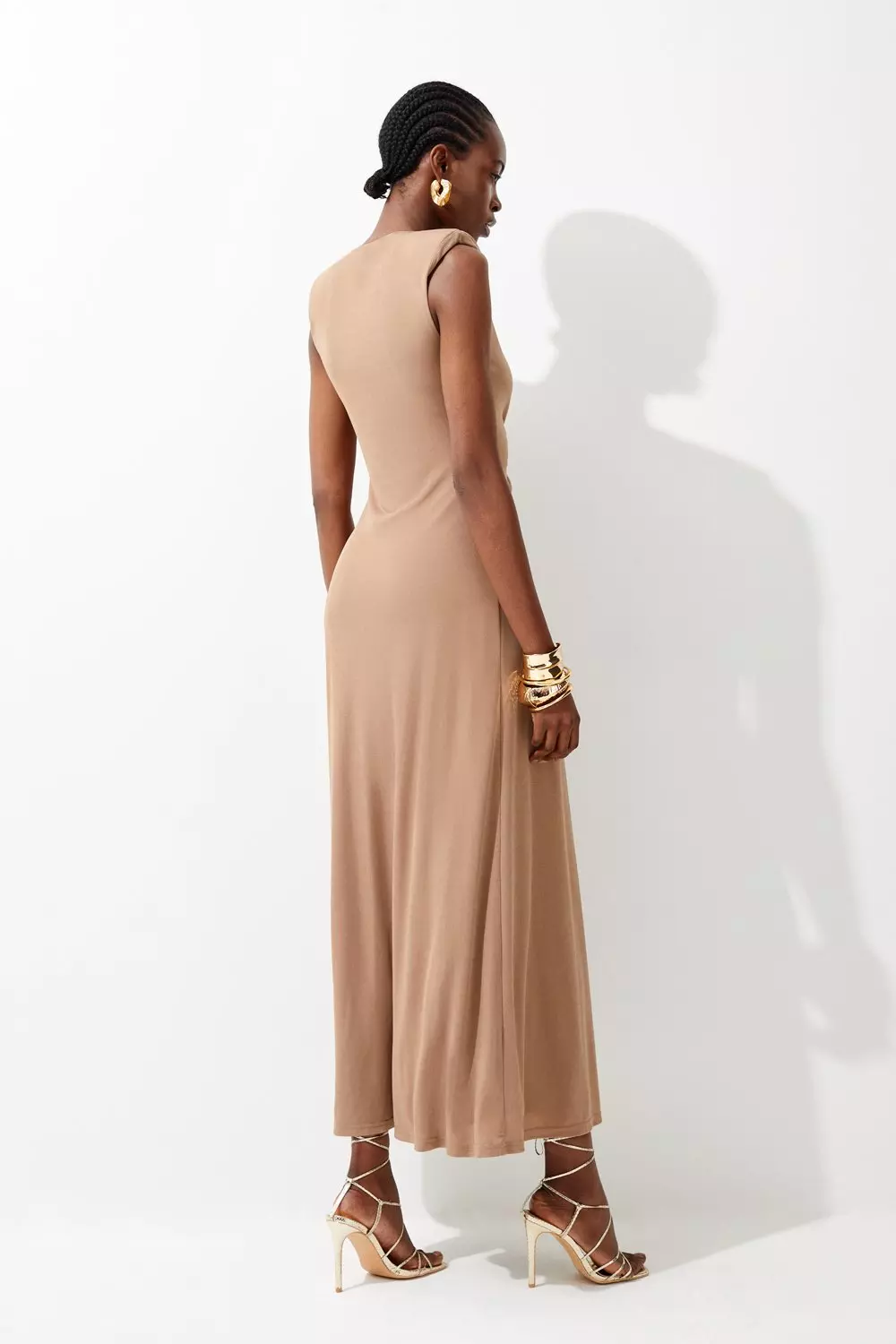 Camel best sale bridesmaid dresses