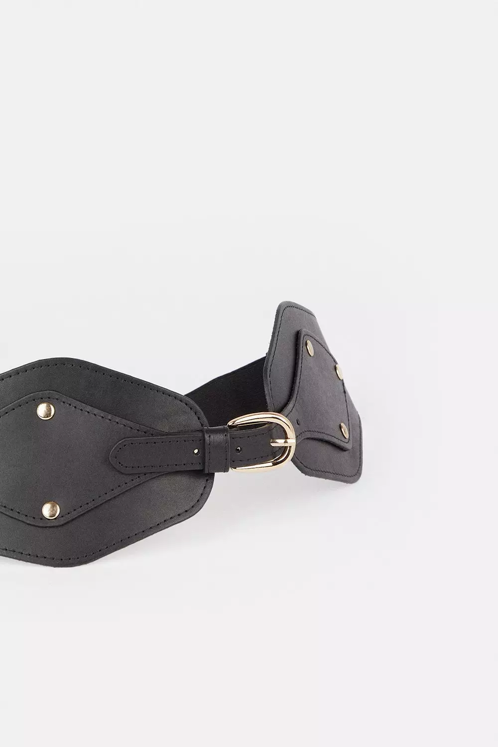 Leather Hardware Detail Waist Belt | Karen Millen