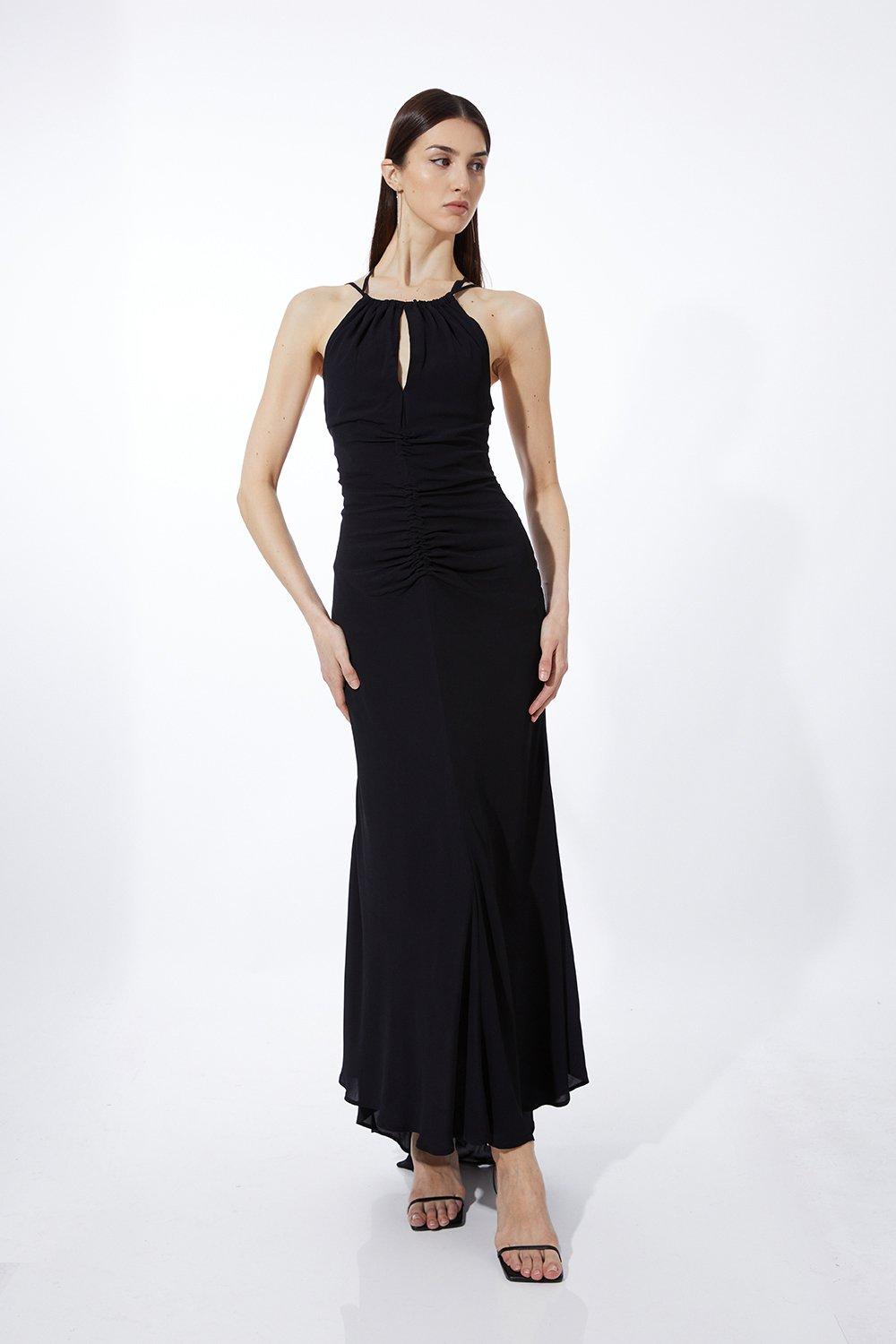 Long Black Dresses Karen Millen