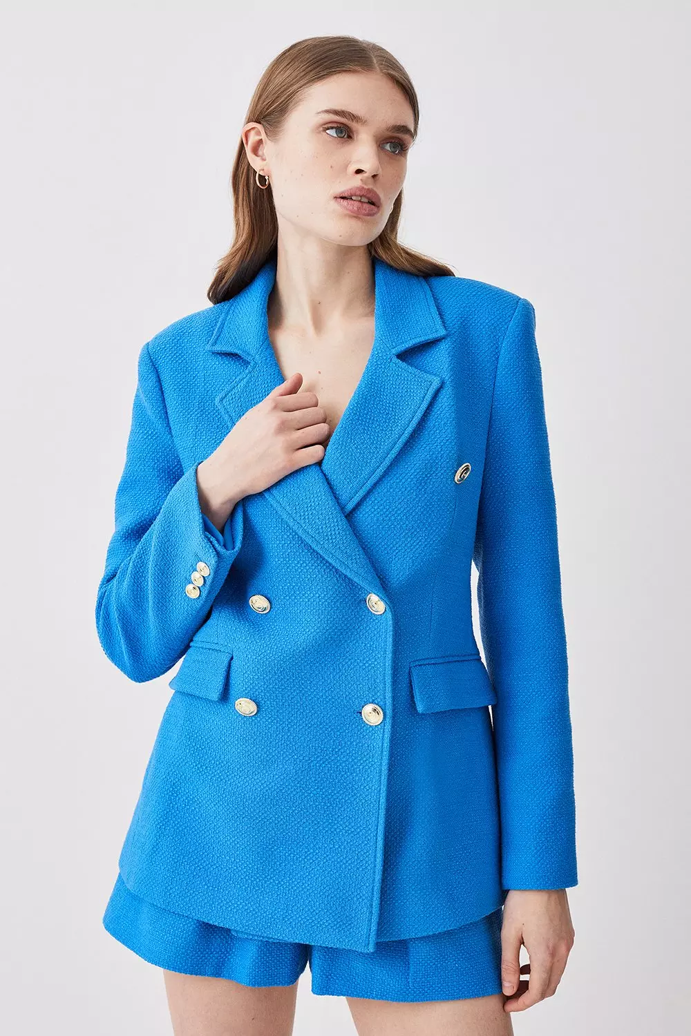 Karen millen double outlet breasted blazer