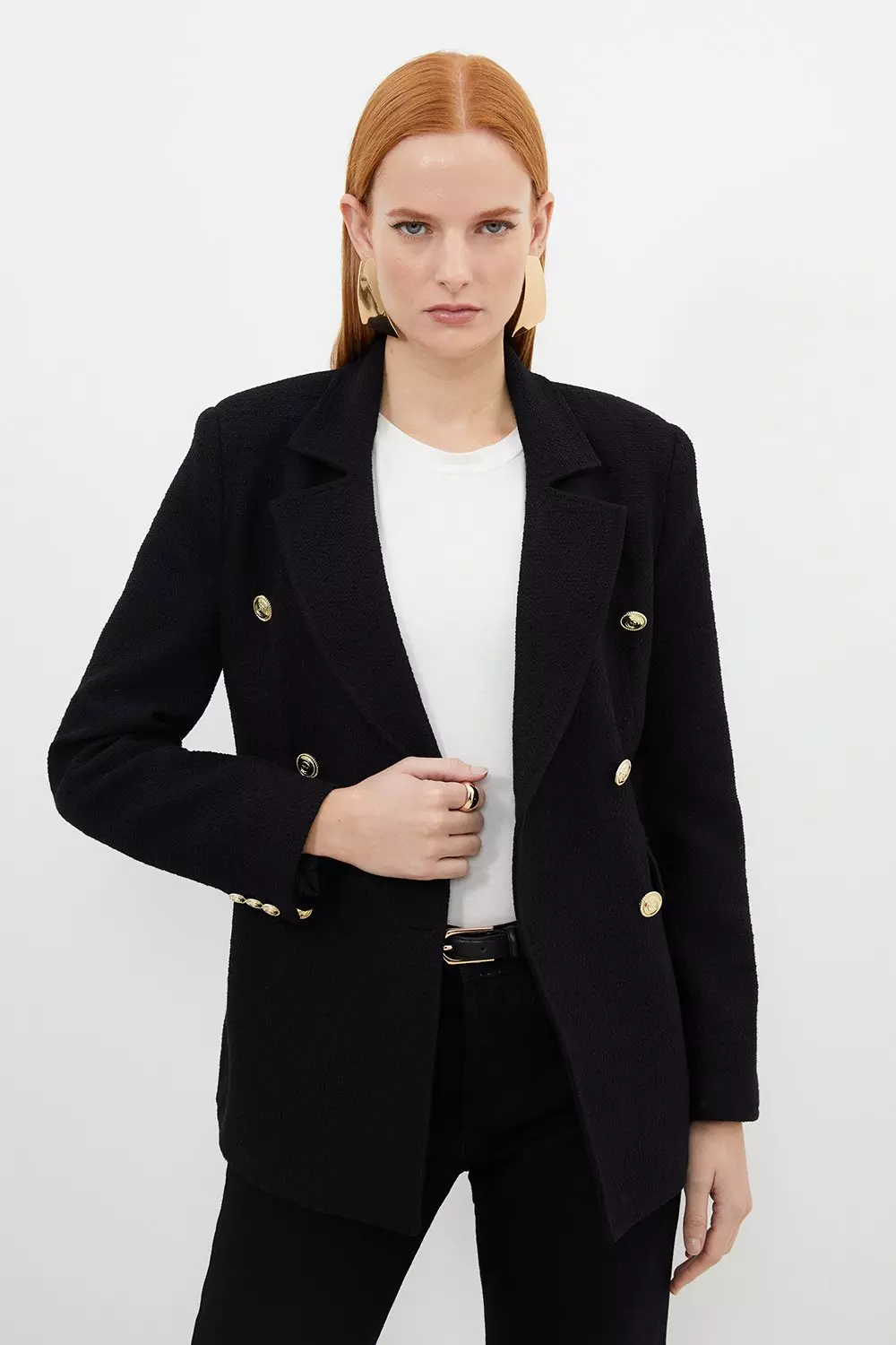 Karen millen clearance double breasted blazer