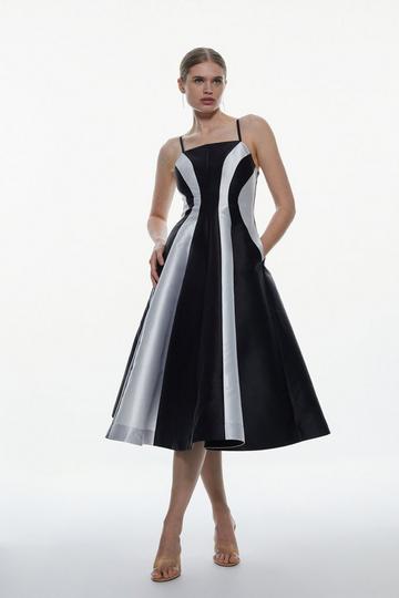 Black Midi Dresses | Karen Millen UK