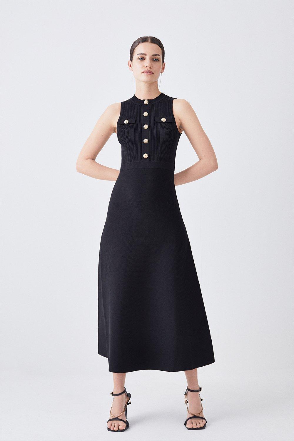 Karen millen outlet military dress