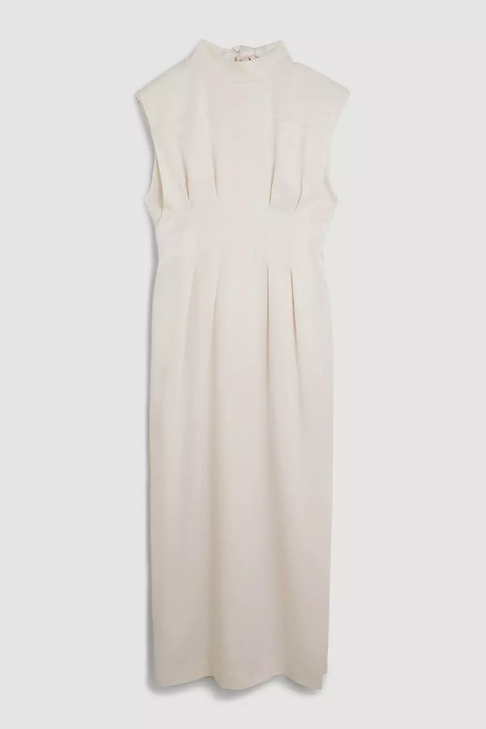 Satin Back Crepe Woven Midaxi Dress | Karen Millen