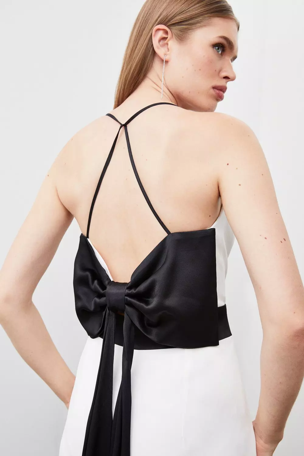 Karen millen outlet bow dress