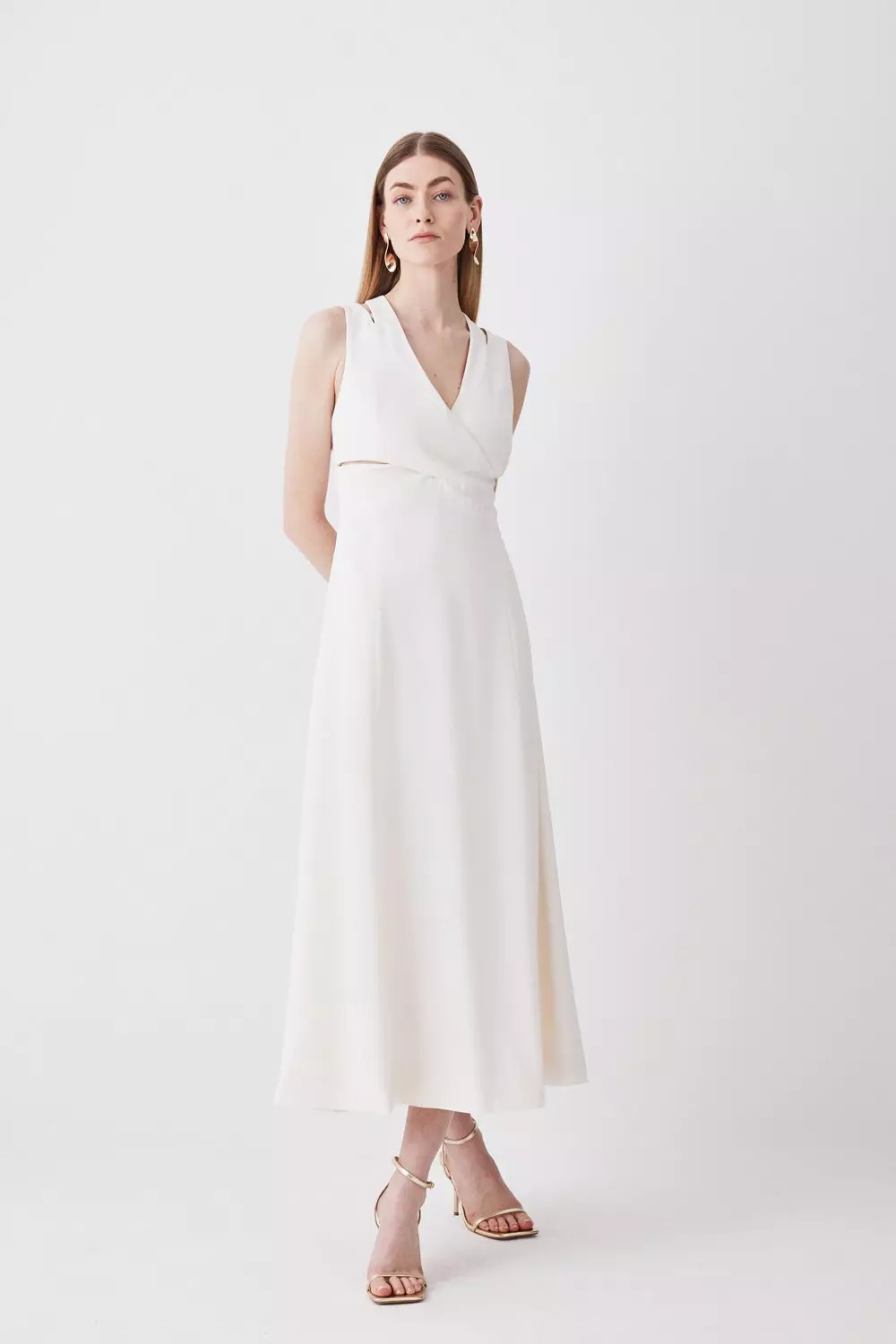 Karen millen shop white dress