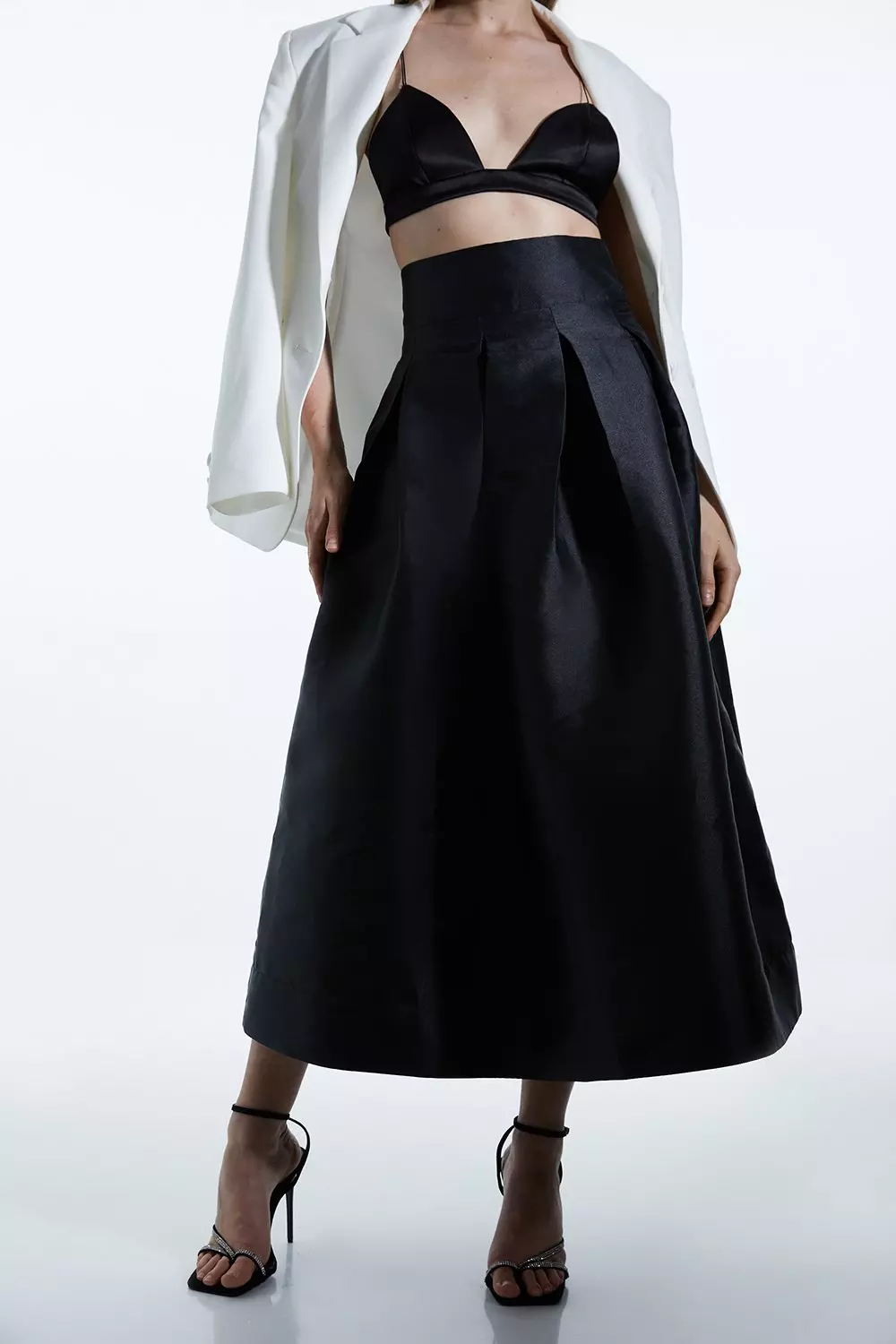 Midi shop prom skirt