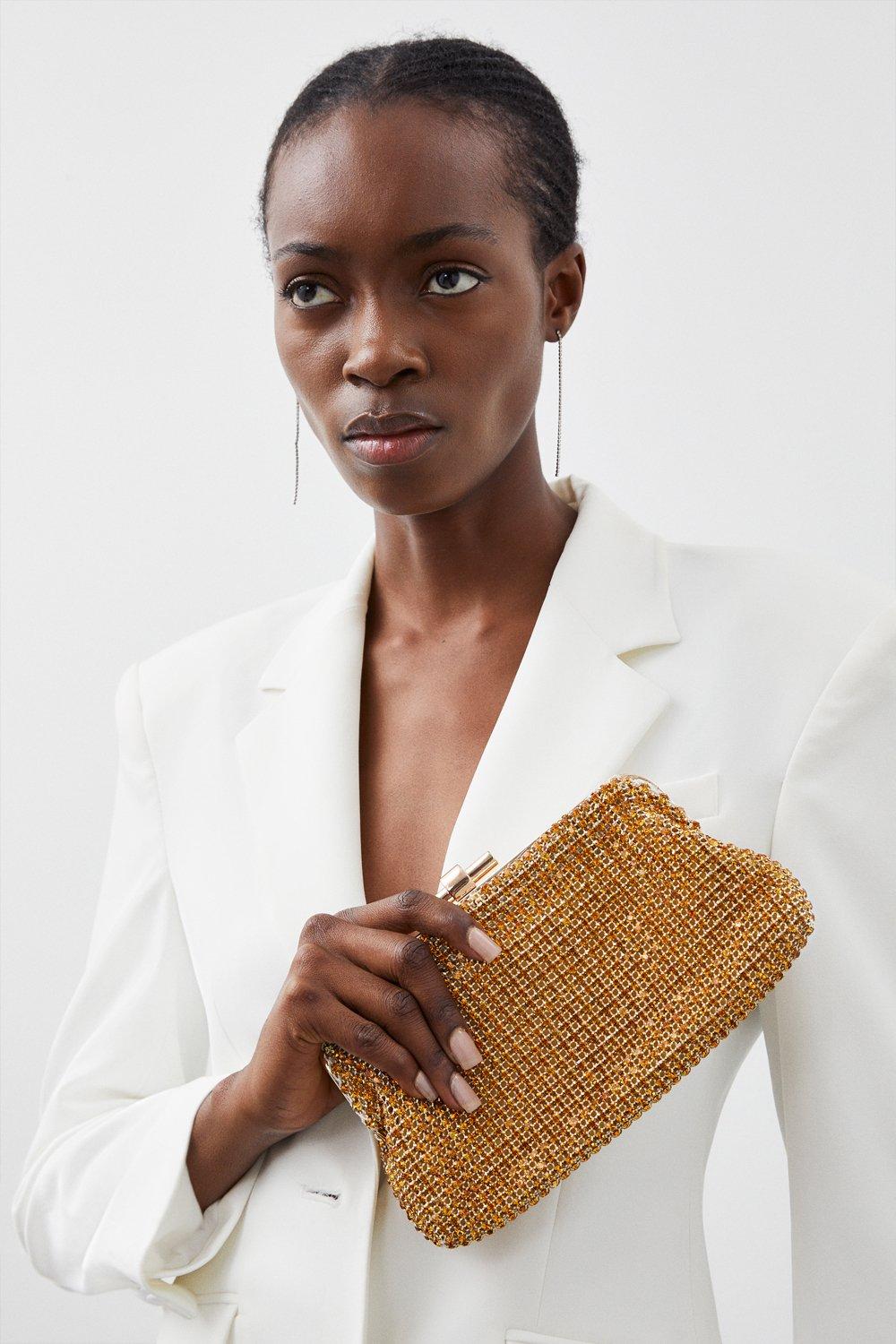 Gold clutch 2024 bag australia