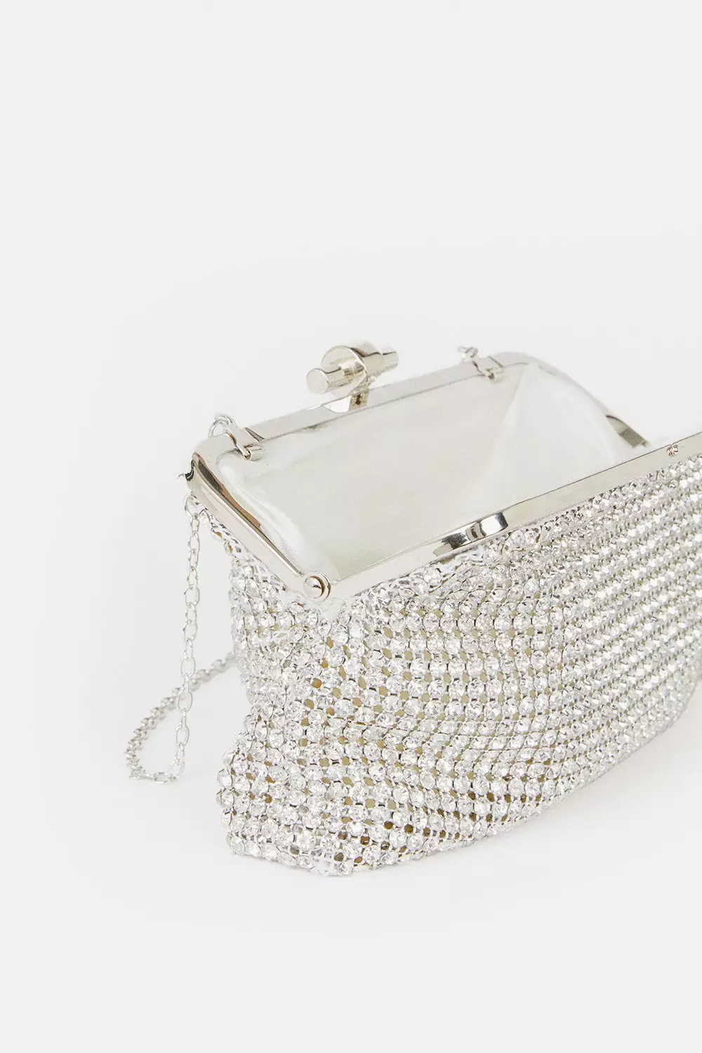 Basket sale clutch bag