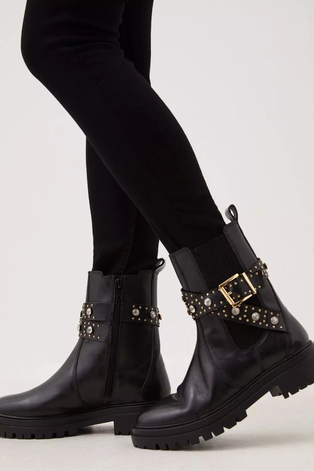 Karen millen cheap studded boots