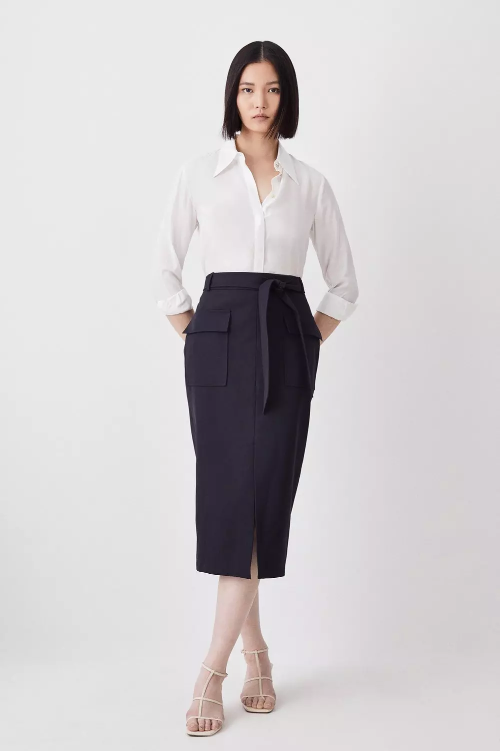 Midi pencil outlet skirt tall