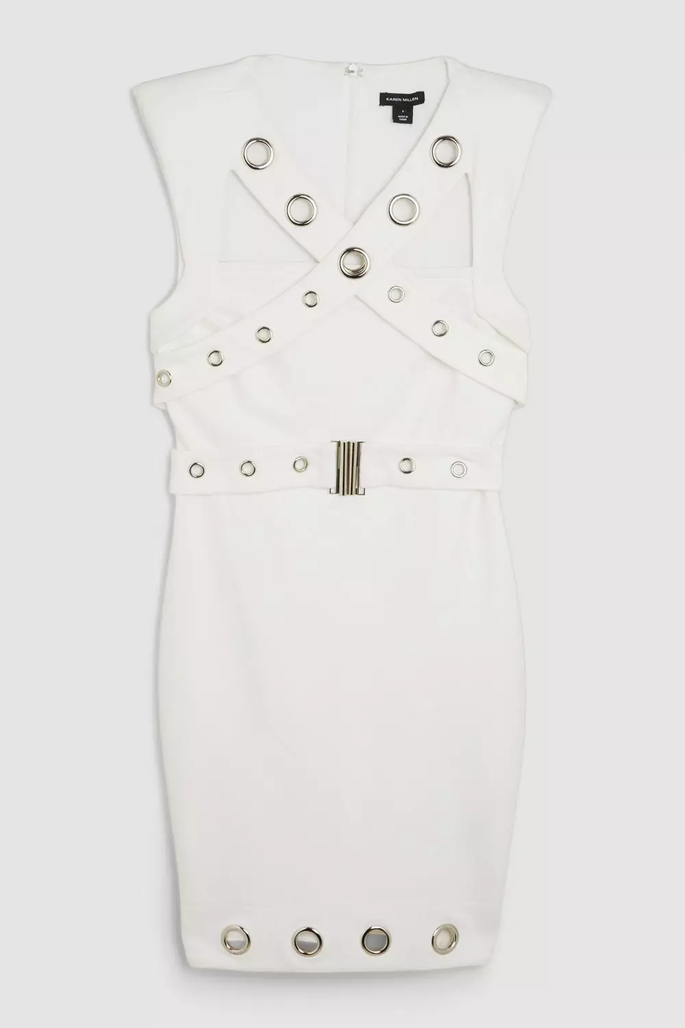 Karen millen 2024 eyelet dress