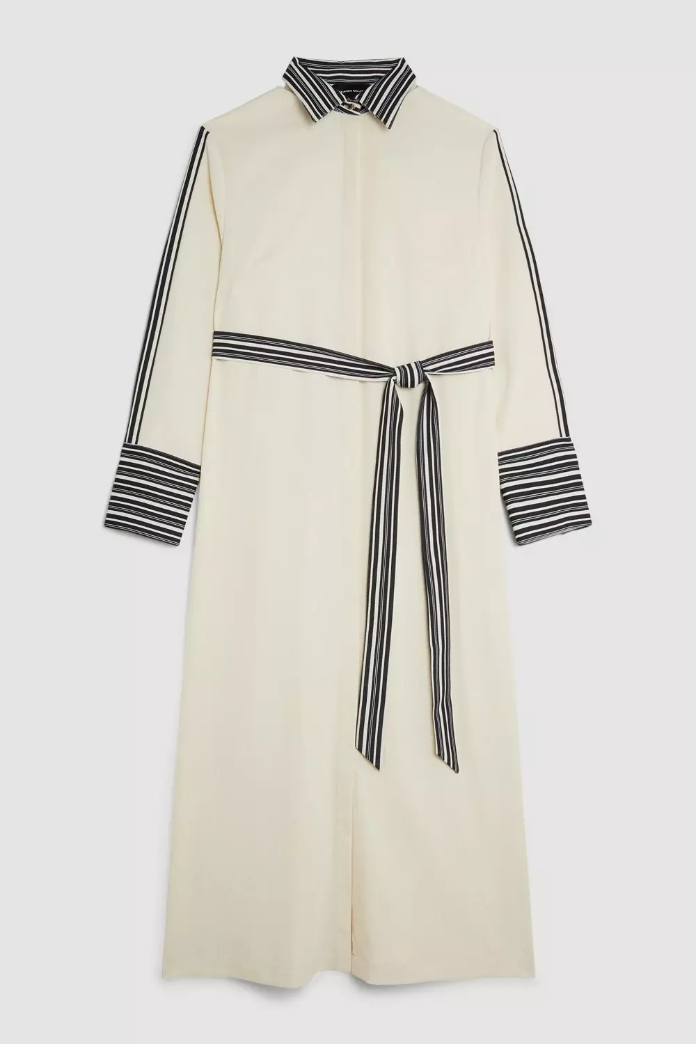 Karen millen hotsell striped shirt dress