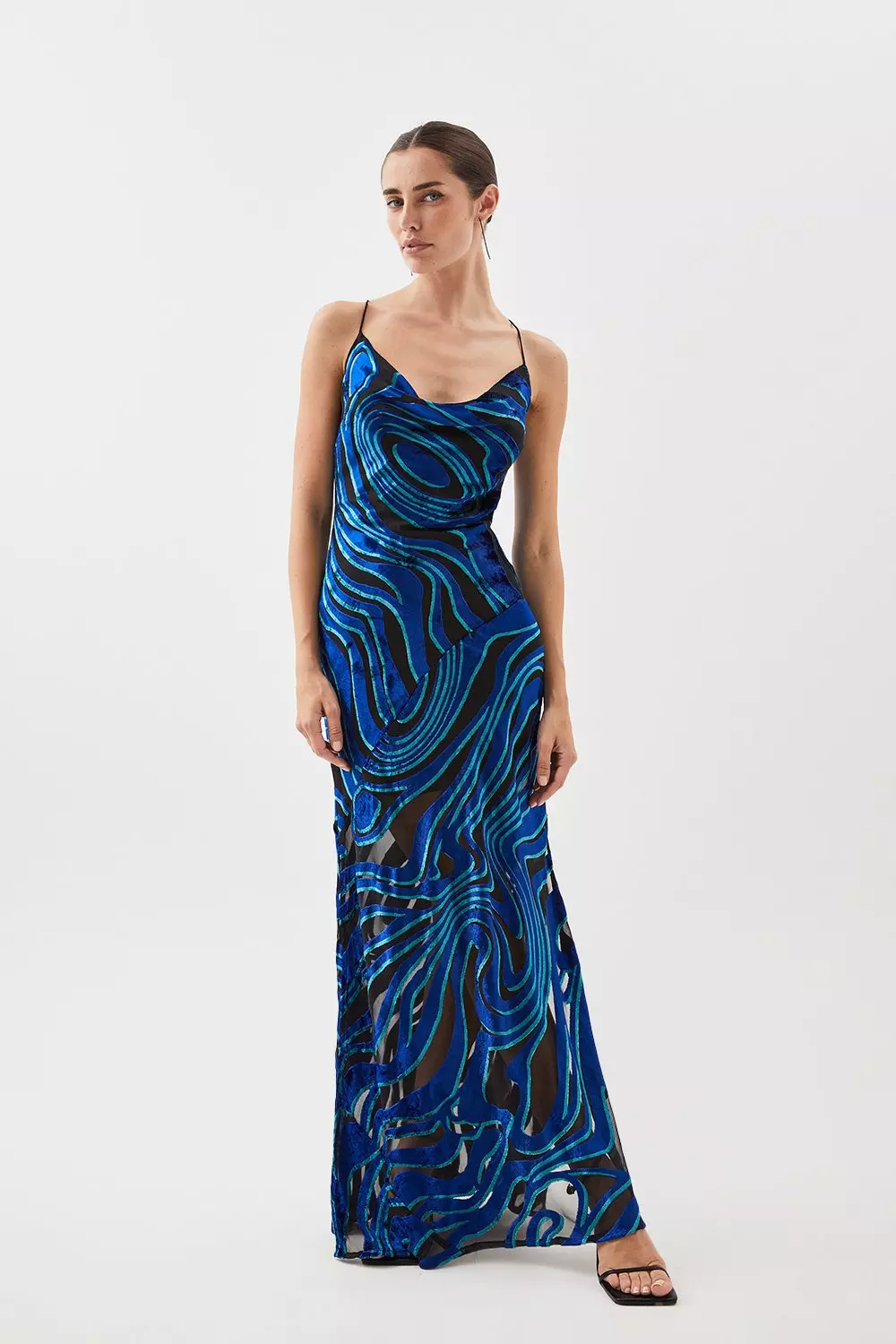 Karen millen hotsell velvet dress