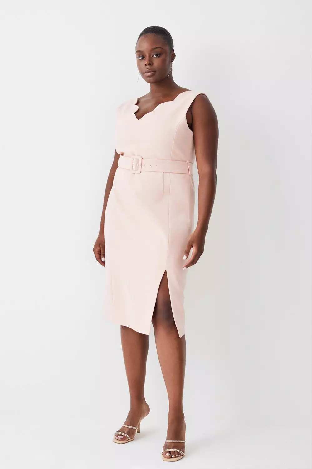 Karen millen 2025 blush dress