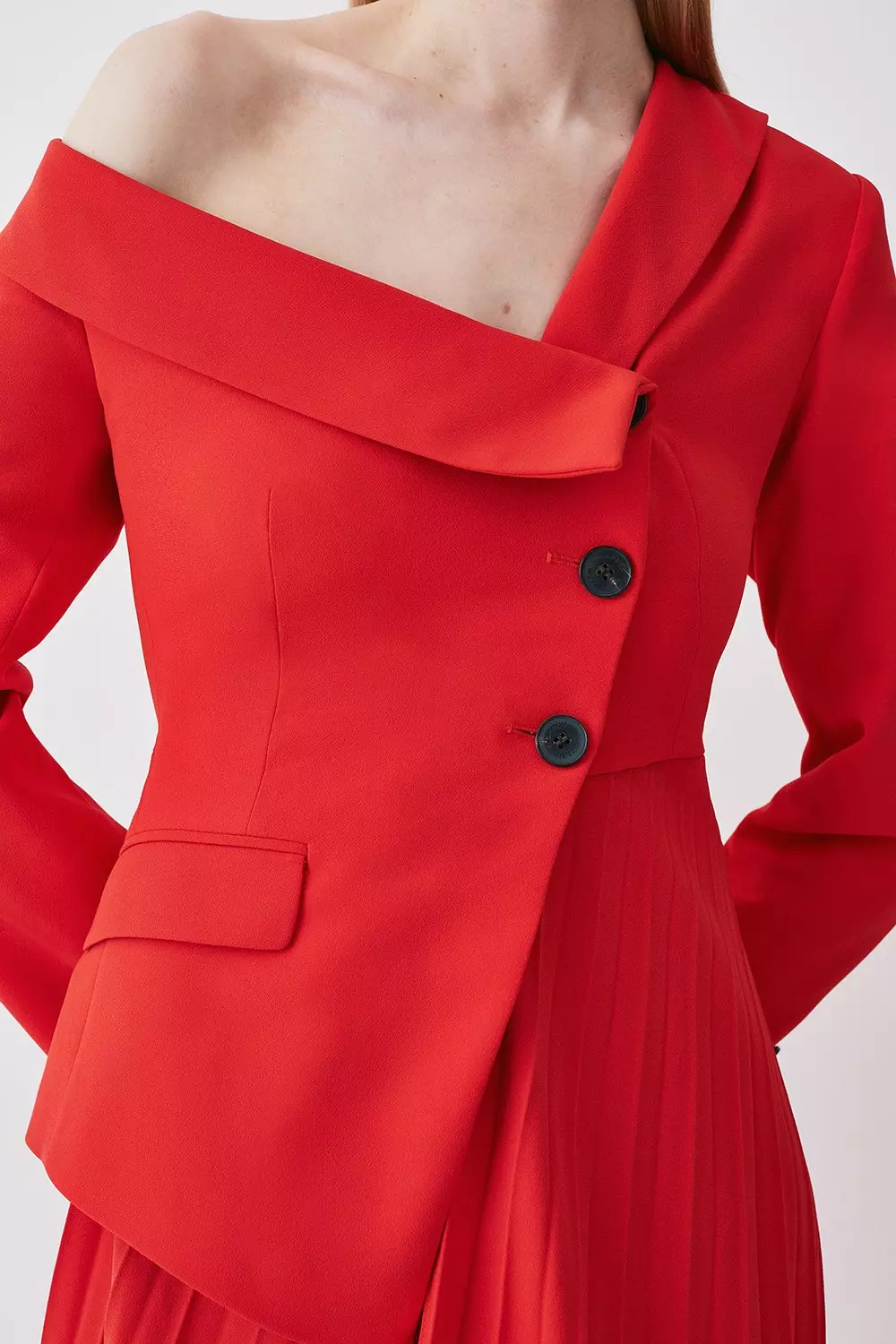 Phase eight red coat hot sale dress