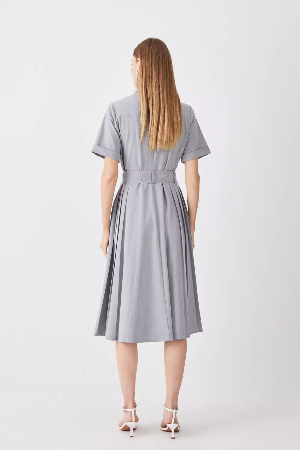 Short Sleeve Pocket Knit Midi Dress - FINAL SALE – Inherit Co.