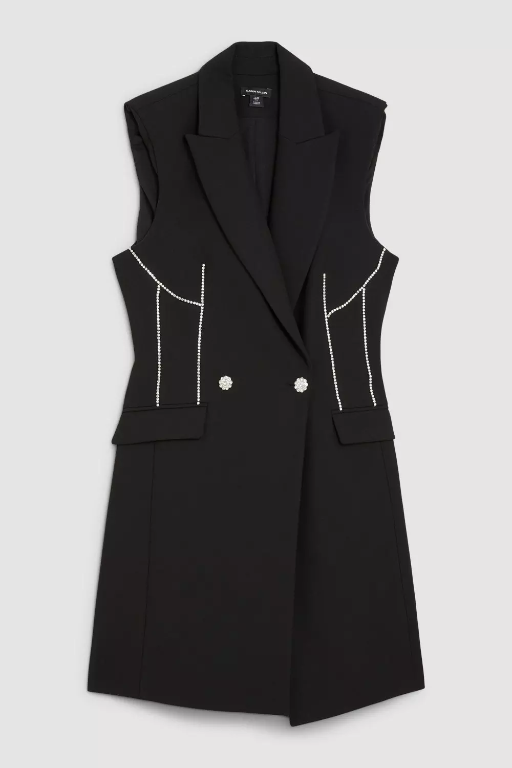 Monochrome 2024 blazer dress