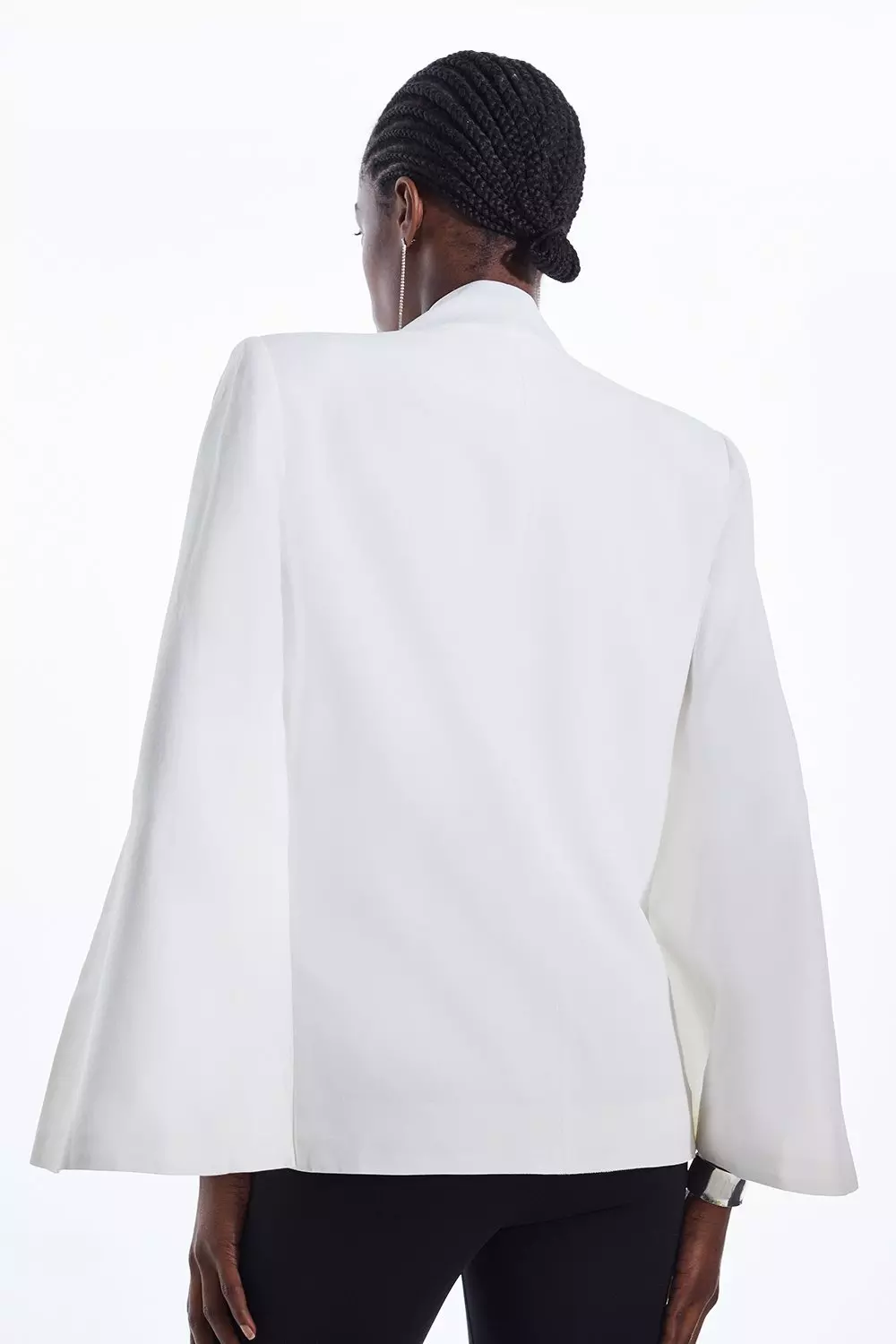 Ivory on sale cape blazer