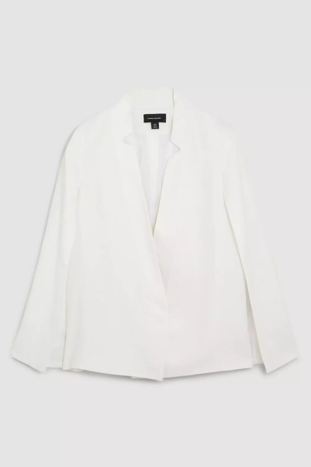 Zara white crepe clearance blazer