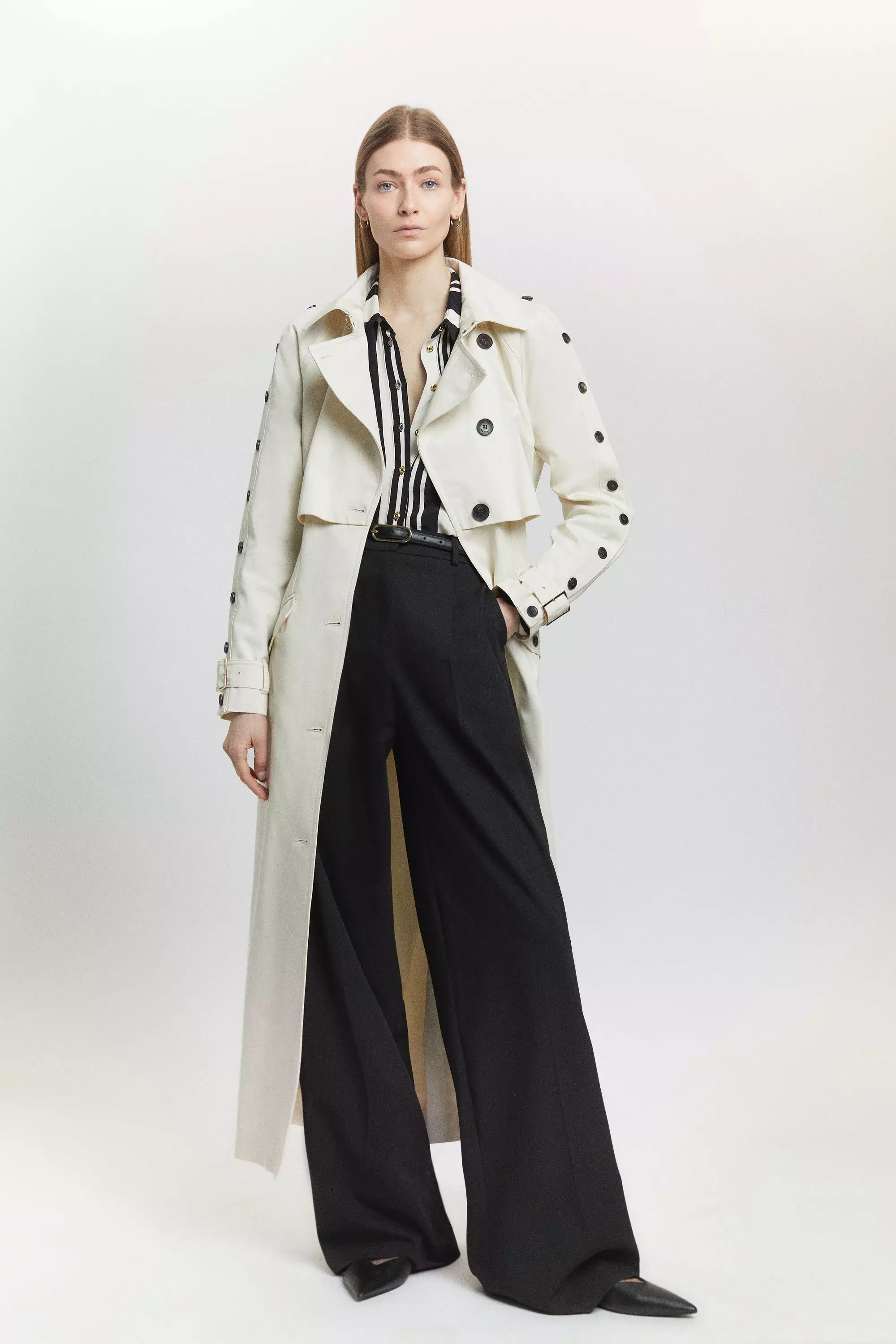 Womens tall trench on sale coat