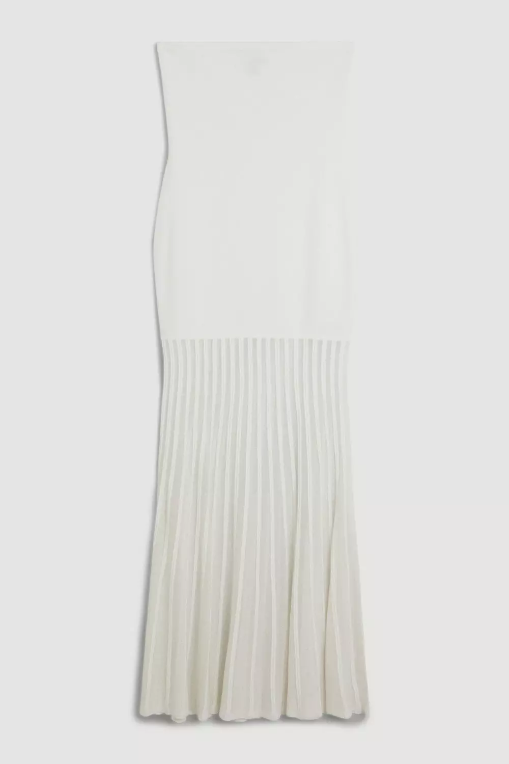 Pleated Sheer Top with Bandeau