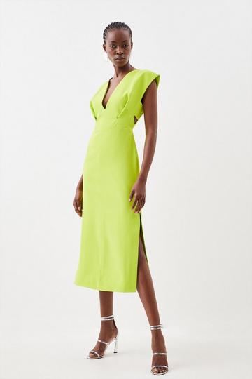 Lime Green Dresses | Lime Green Midi & Maxi Dresses | Karen Millen Uk