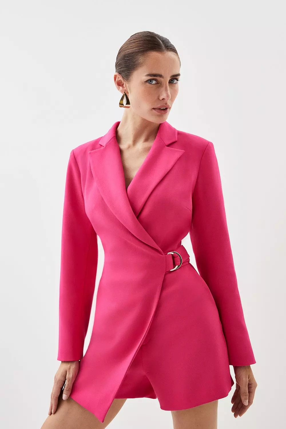 Pink blazer clearance romper