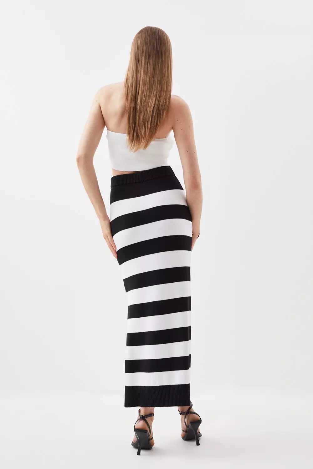 Striped skirt shop co ord