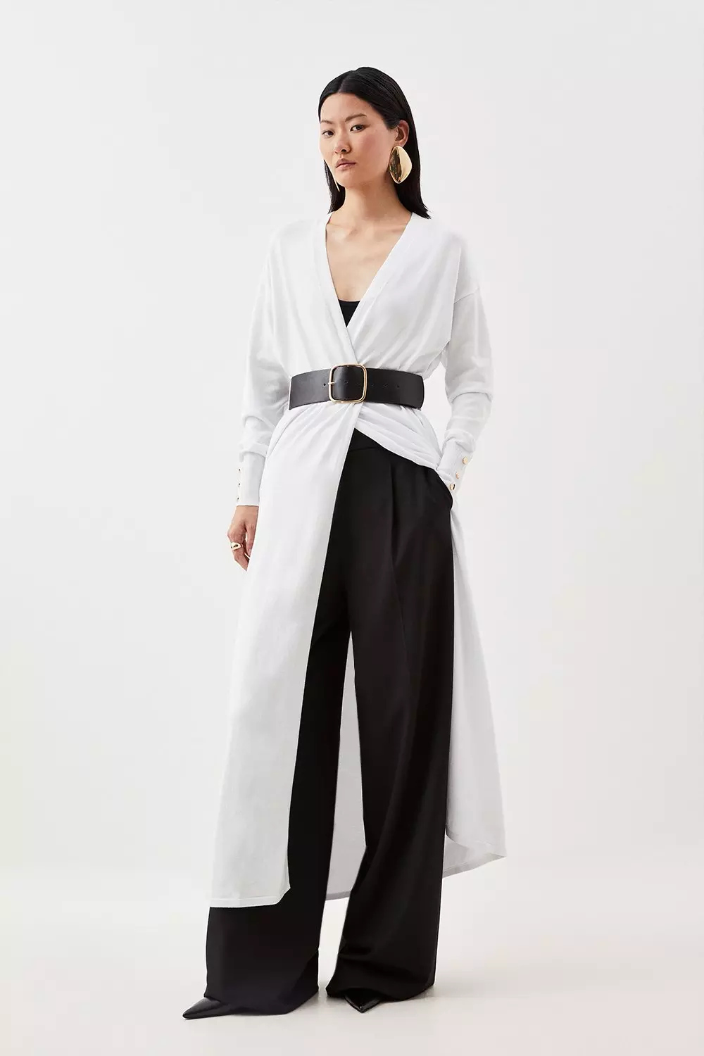 Belted Robe Cardigan in Cardigans