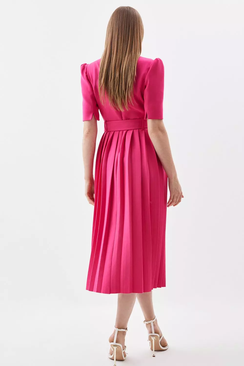Karen millen hot sale forever dress magenta